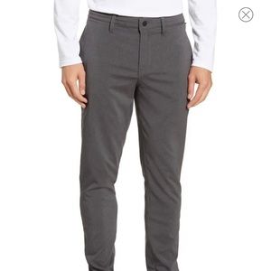 Zella Hybrid Tech Commuter Pants - Grey Obsidian Heather 36 x 32
